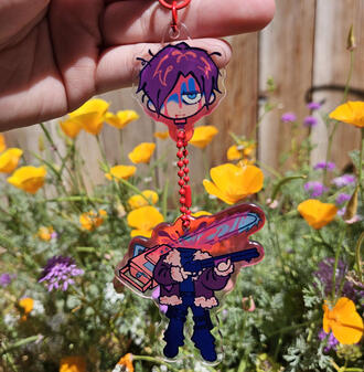 2-Piece Acrylic Charm 2-Piece Acrylic Charm