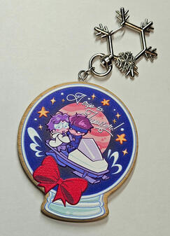 Metal Gear Solid Wood Charm