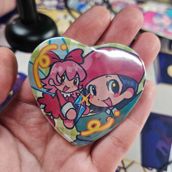Kirby 64 Can Badge Pin