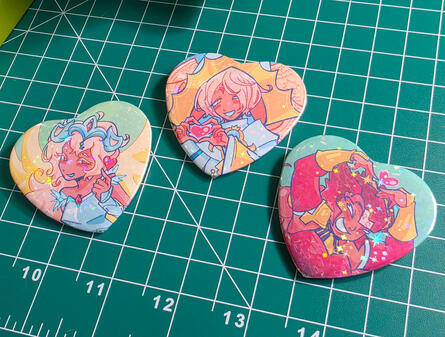 Heart Pins Heart Pins