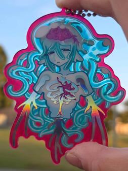 Original Foil Acrylic Charm Original Foil Acrylic Charm