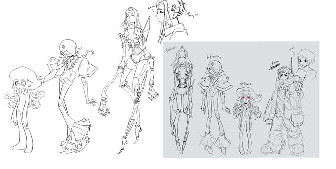 Character Design Lineup Character Design Lineup